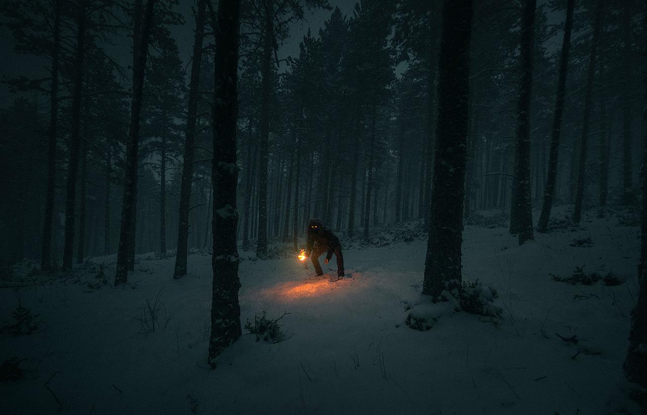 I'm moving through the dark